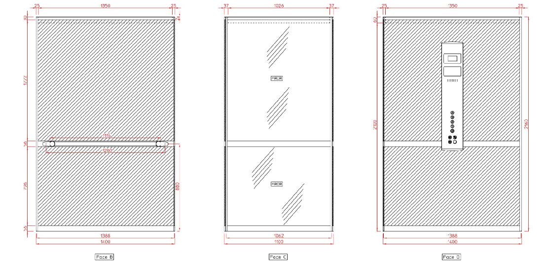 Vue intérieur simple accès